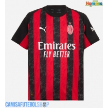 Camisa de time de futebol AC Milan Christopher Nkunku #18 Replicas 1º Equipamento 2025-26 Manga Curta